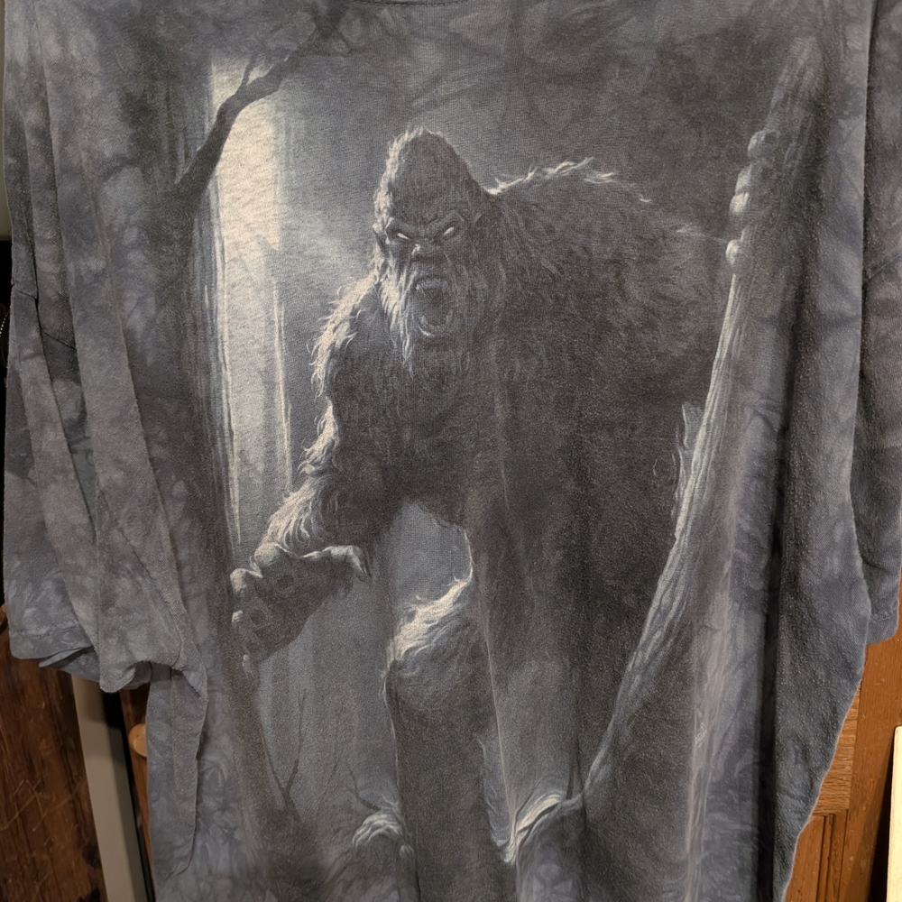 The Mountain Gray Bigfoot Short Sleeve Tee